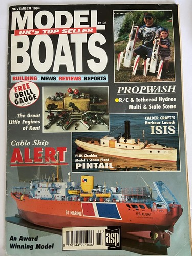Model boats november 1994 - model,