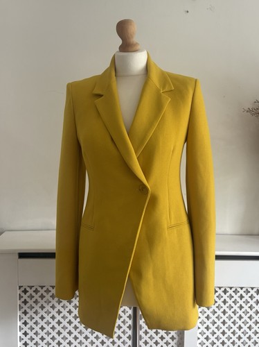Zara structured canary yellow