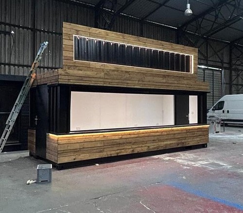 20ft 8ft shipping container - 8ft,