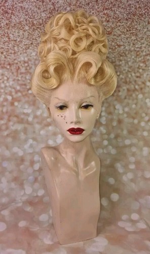 Blonde updo drag - blonde,