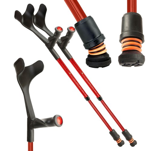Flexyfoot open cuff crutches - flexyfoot,