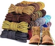 Shoe Laces Round Hiking Walking Shoelaces Work Strong Trainers Boots Quality 