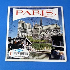 Viewmaster 3 Reel Set - Paris, France - Sawyers C166
