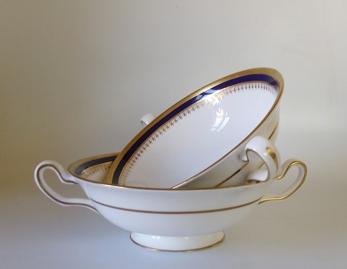 Two spode knightsbridge coupe - two,