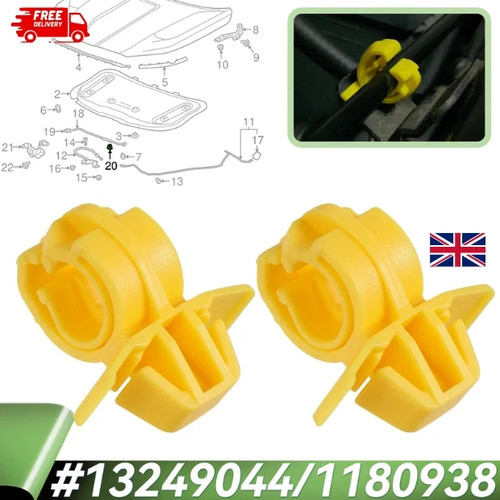 Bonnet stay clip - bonnet,