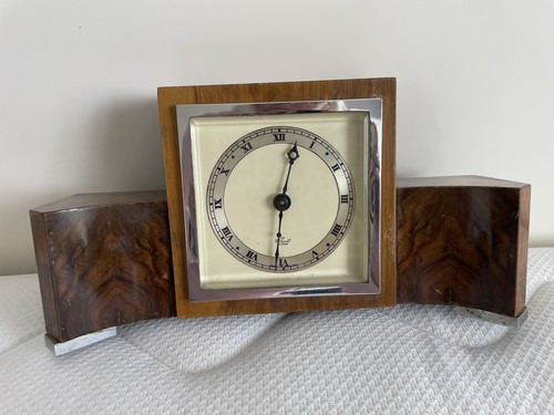 Art deco walnut chrome - walnut,