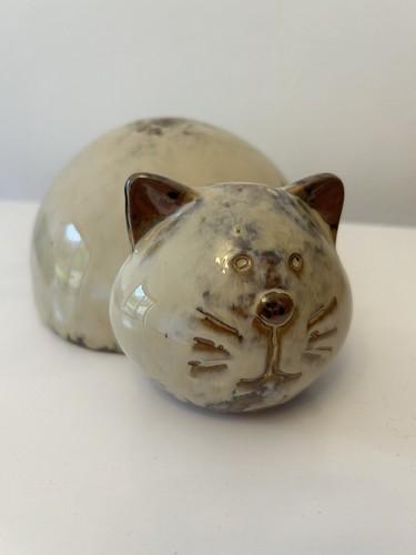 Funky quirky cat ornament - quirky,
