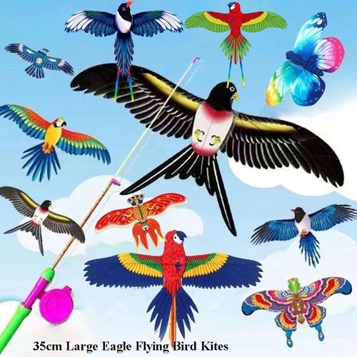 Flying rod kite for - rod,