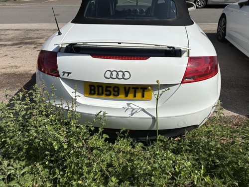 Audi convertible rear - tt, mk