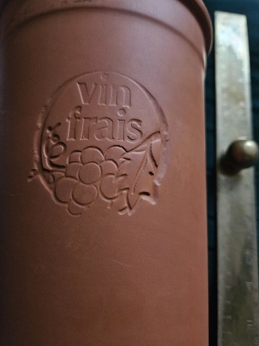 Vintage vin frais - vintage, terracotta