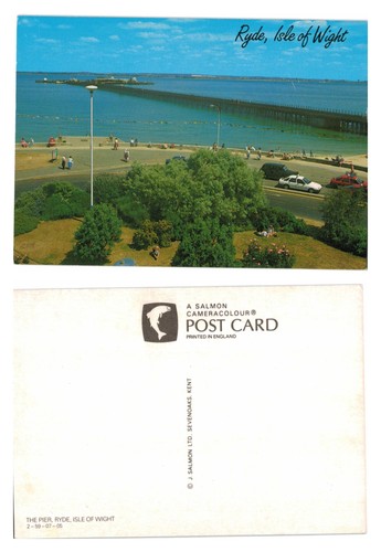 Vintage postcard ryde isle - vintage,
