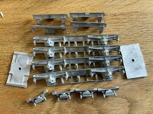 Gauge 9ft coach bogie kit - coach,