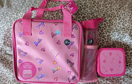 Barbie lunch bag and - barbie, box
