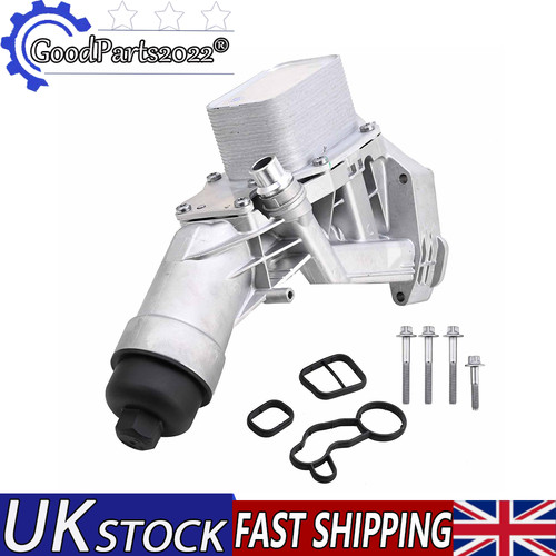 Engine oil filter housing - engine,