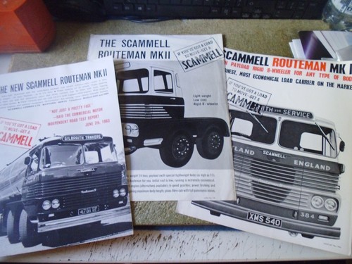 Scammell routeman lorry - ii,