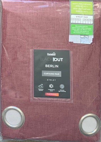 Dunelm berlin merlot red - dunelm,