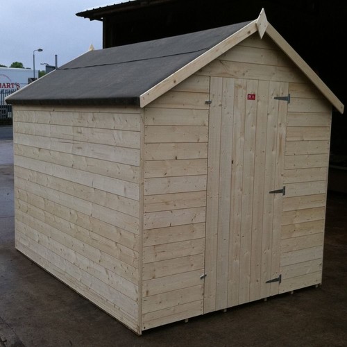 Wooden garden shed - wooden, 12mm