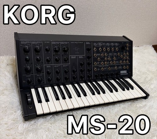 Korg synthesizer later - ms-20,