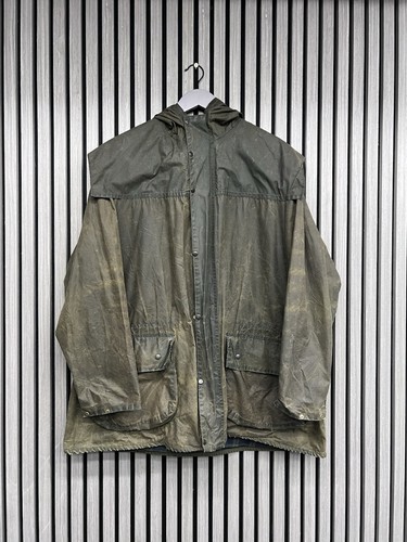 Vintage barbour wax hooded - barbour,