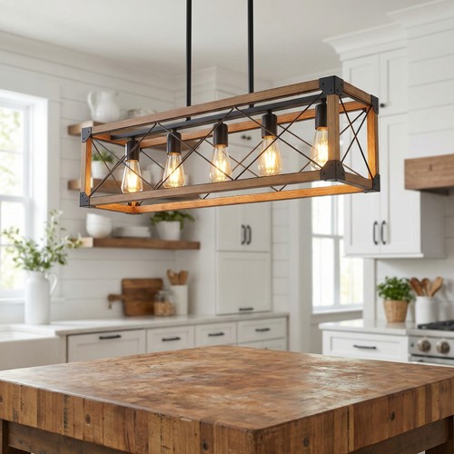 Pendant 5 light linear - pendant,