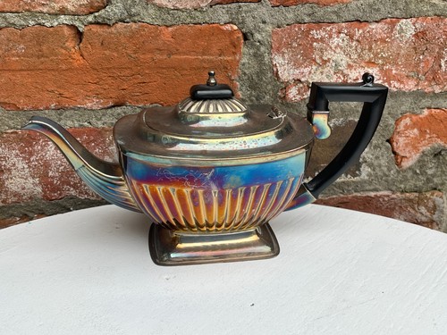 Art deco silver plated - deco, pot