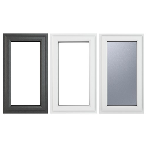 Pvc double glazed window glass - double,