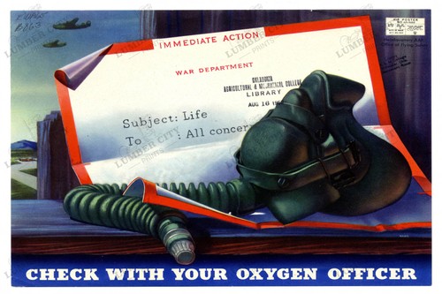 Wwii check your - oxygen, officer