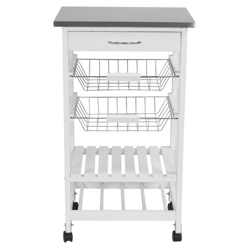 White tier metal - tier, wood