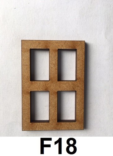 Wooden fairy square - wooden,