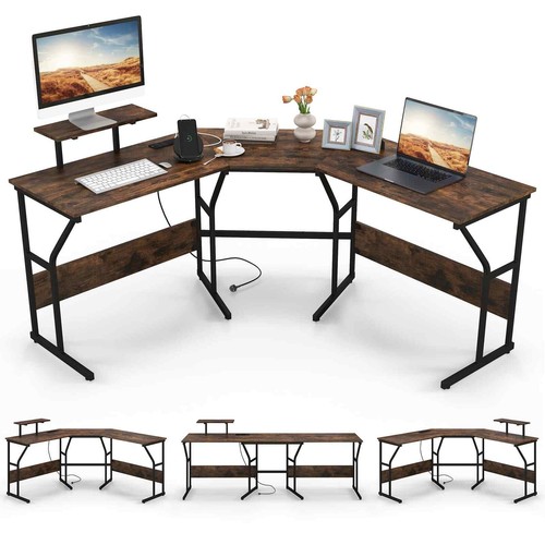 Costway shaped desk - costway, corner