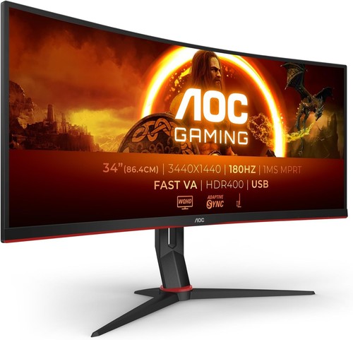 Aoc cu34g2xp widescreen - aoc, 34"