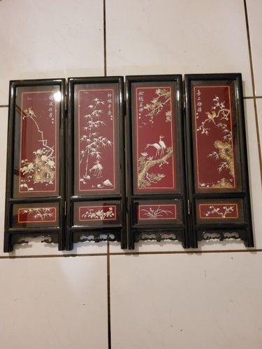 Old chinese huali - huali, inlay