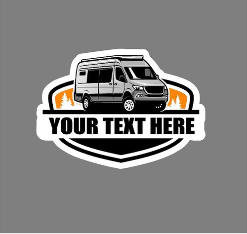 Van graphics stickers - van,