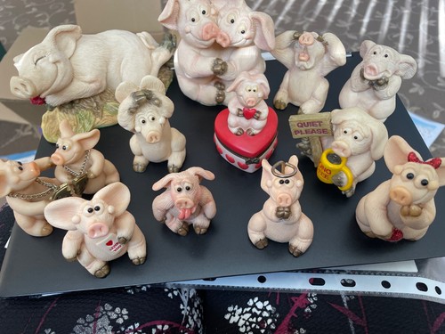 Joblot piggin ornaments - piggin,