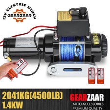 Electric winch 12v 4500lbs - electric,