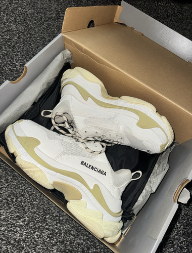 Balenciaga triple white - balenciaga, s