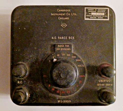 Vintage range box - vintage,