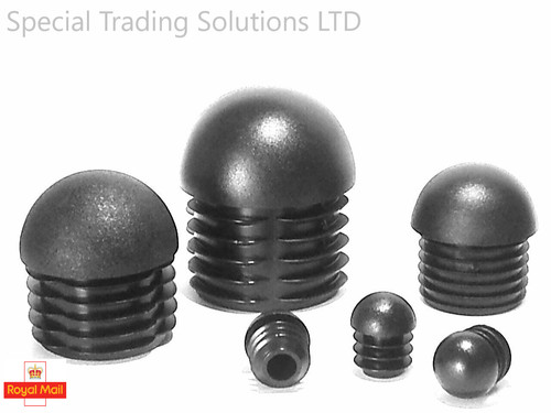 Domed-Round-Plastic-Black-Blan