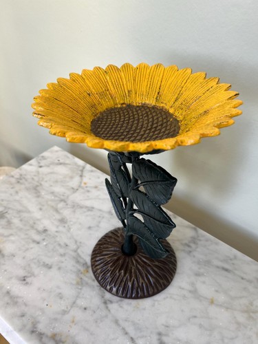 Antique cast iron - , sunflower