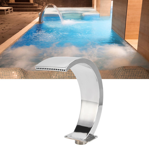 Stainless steel pool - steel, water
