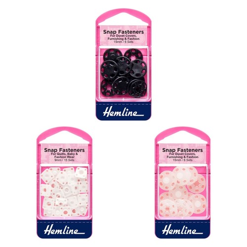 Hemline sew snap - hemline, fasteners