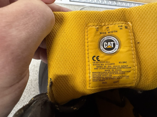 Cat caterpillar safety work - cat,
