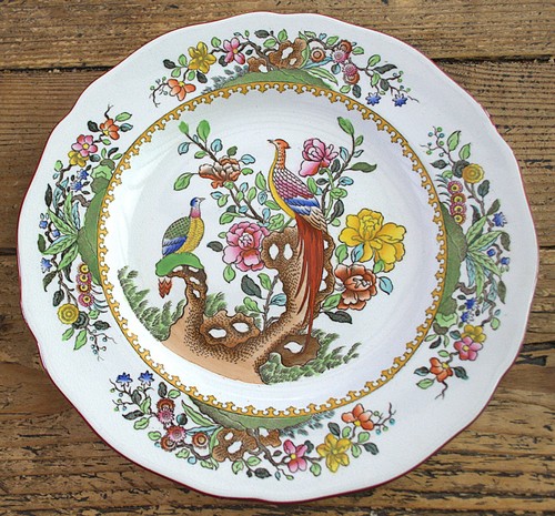 Antique copeland spode asiatic - antique,
