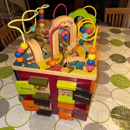 Zany zoo toys - toys, wooden