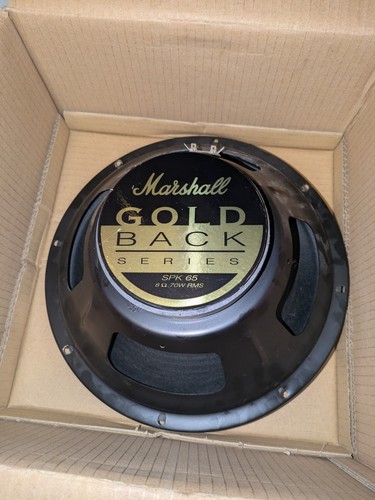 Marshall gold back - back, spk65