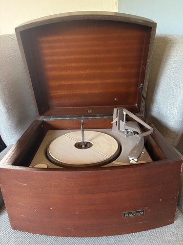 Pye vintage 1950s black box - vintage,