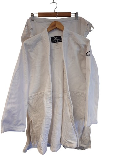 Mizuno judo uniform white - mizuno,