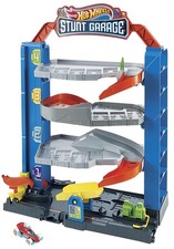 Hot Wheels City Stunt Garage Children's Fun Race Track Playset with Vehicle
