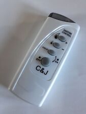 C & J Gas Fire Remote Control  Infra red led BULB  in tip Replacement See VIDEO