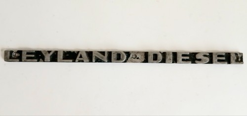 Leyland diesel badge - diesel,